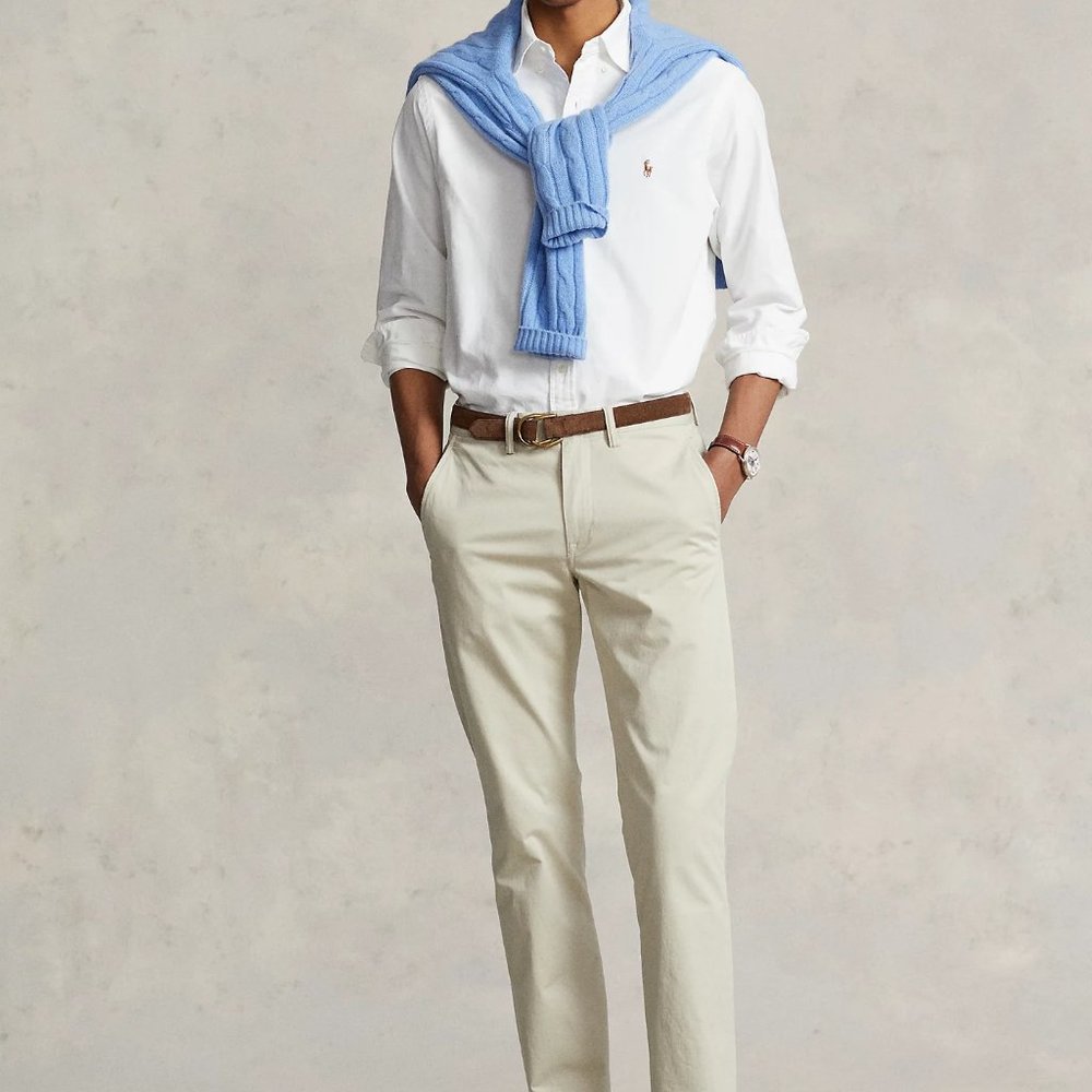 NWT Polo Ralph Lauren Stretch slim fit Khakis 34x29